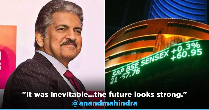 Anand Mahindra Praises India’s Stock Market After It Overtakes Hong ...