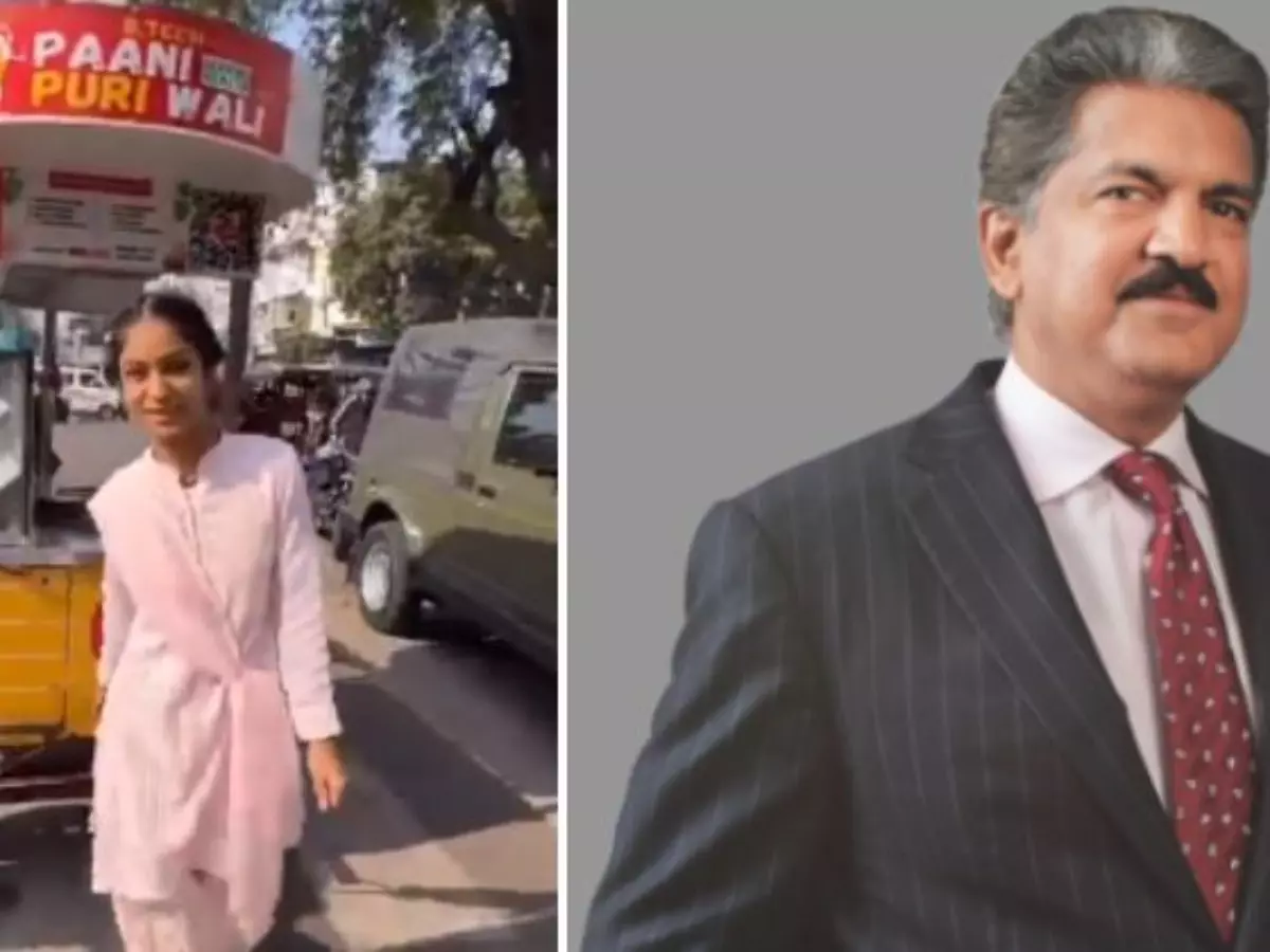 Anand Mahindra's Attention Has Been Drawn To This Street Vendor For An Impressive Reason