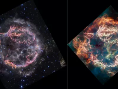 Astronauts From The European Space Agency Offer A Glimpse Of A Star That Exploded Like Glass