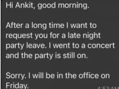 Delhi CEO's Reaction To Employee's Leave Request 
