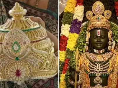 For Ram Lalla's Idol A Gujarat Diamond Trader Donates A Crown Worth Rs 11 Crore