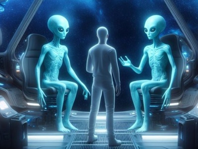 Former US Army Man Met Two Blue Aliens 