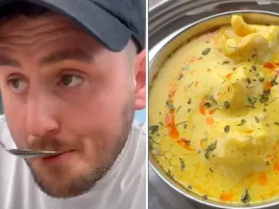 In A Viral Video, A UK Man Cooks An Authentic Kadhi Pakoda, Which Impresses The Desi Internet