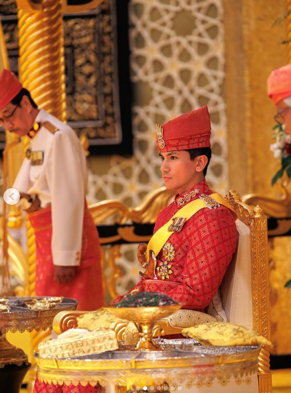 Photos Go Viral of Brunei's Prince Mateen Marrying Commoner in Grand Ceremony