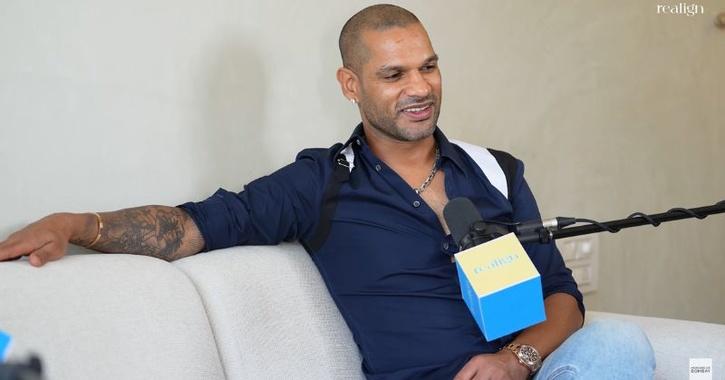 Shikhar Dhawan spoke about his past in a podcast