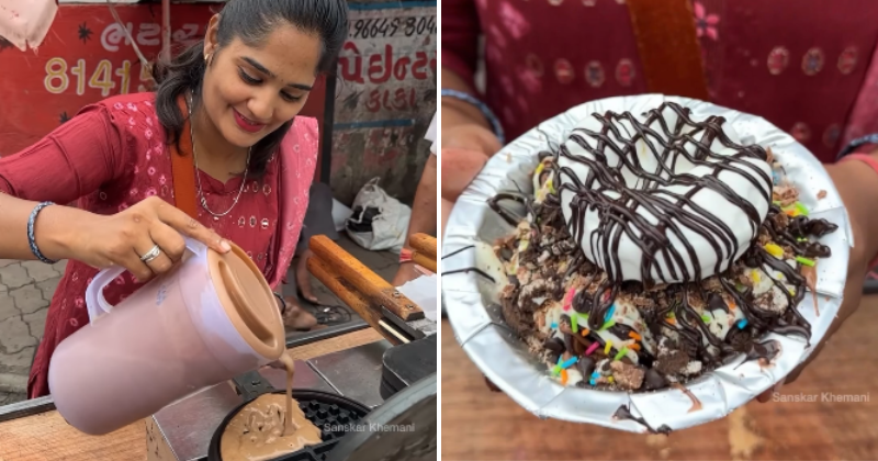 Surat Street Food Stir: Waffle Bhel Steals The Spotlight