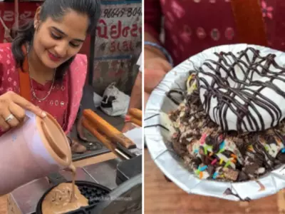 The Great Waffle Bhel Debate Surat's Latest Culinary Controversy