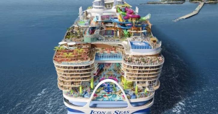 The Icon of the Seas is organized into eight neighborhoods that span 20 decks