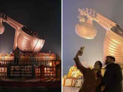 The Iconic Lata Mangeshkar Chowk Is Now The Coolest Place For Selfies In Ayodhya