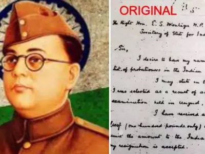 The Resignation Letter Of Netaji Subhas Chandra Bose Goes Viral On His Birth Anniversary