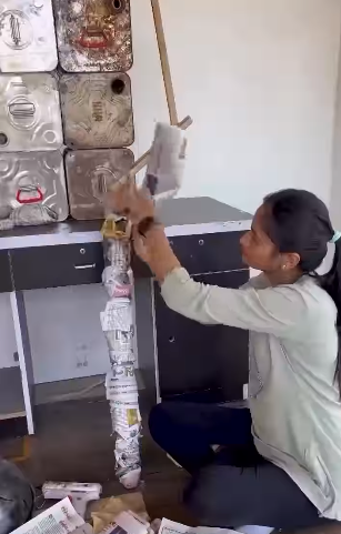 Sustainable Ram Lalla Idol, DIY for Women, Wins Hearts