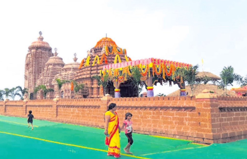 1,000 kilometers from Ayodhya, another Ram temple rises in Odisha