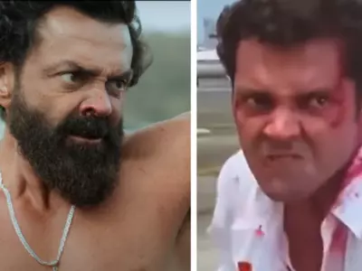 Was Animal's fight scene at the airport copied from Bobby Deol's Aashiq