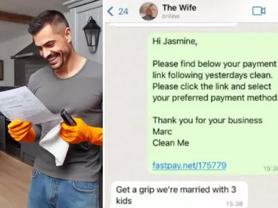 UK Man Deep Cleans His House For 6 Hours, Then Sends His Wife A Bill For Rs. 74,000 As A Joke
