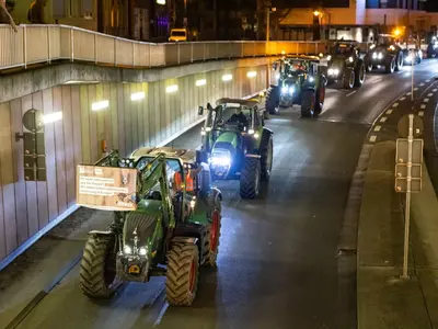 Farmers protest in Germany