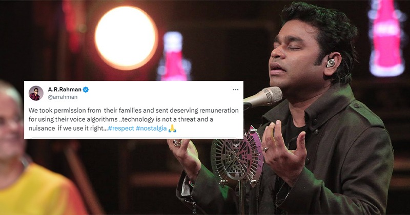 Ar Rahman Uses Ai-generated Voices Of Late Singers In Rajinikanth's 