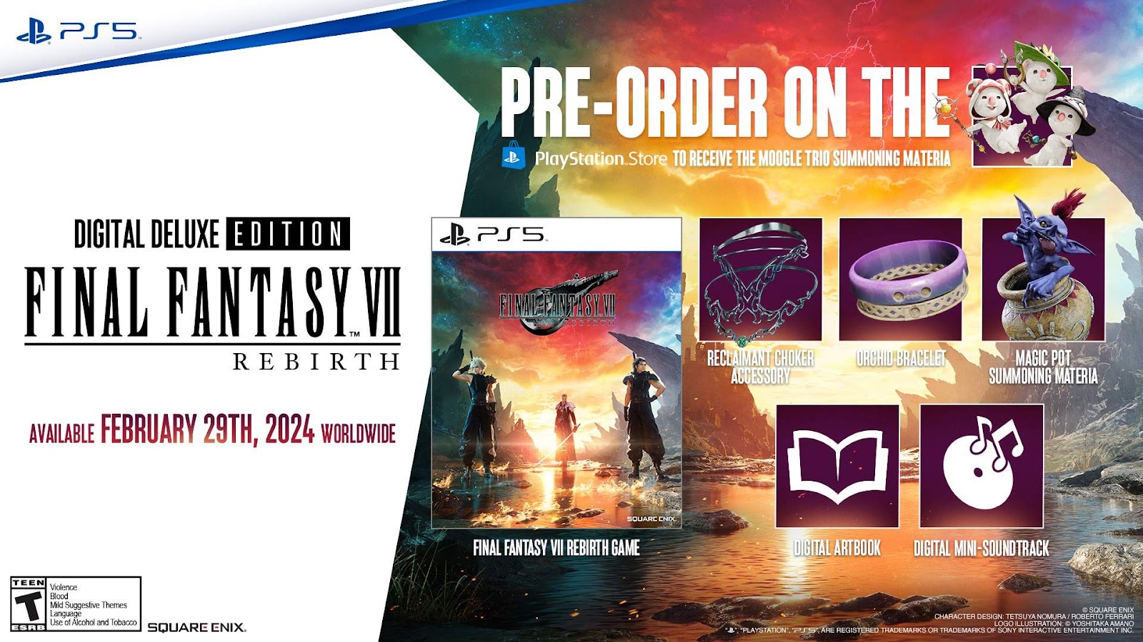 Final Fantasy VII Rebirth - Exclusive  Edition