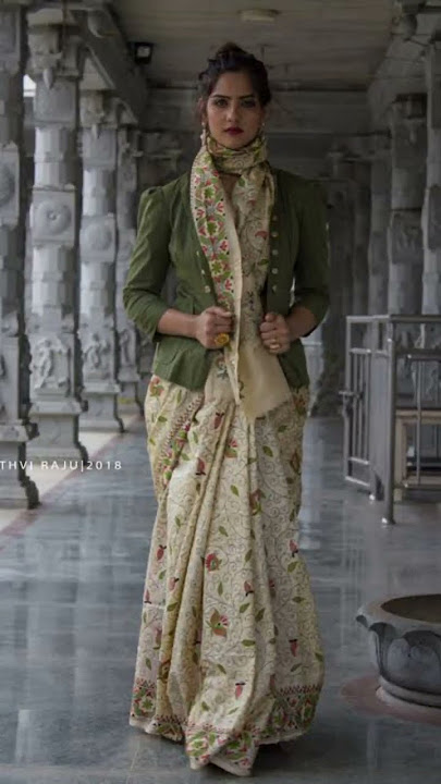 Winter jacket sale on saree