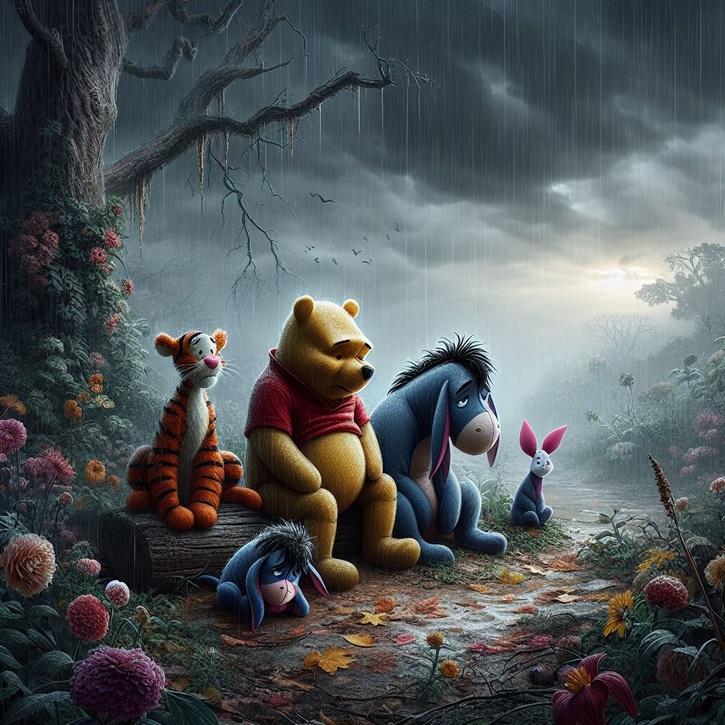 Disturbing Theory Behind Winnie-The-Pooh Characters