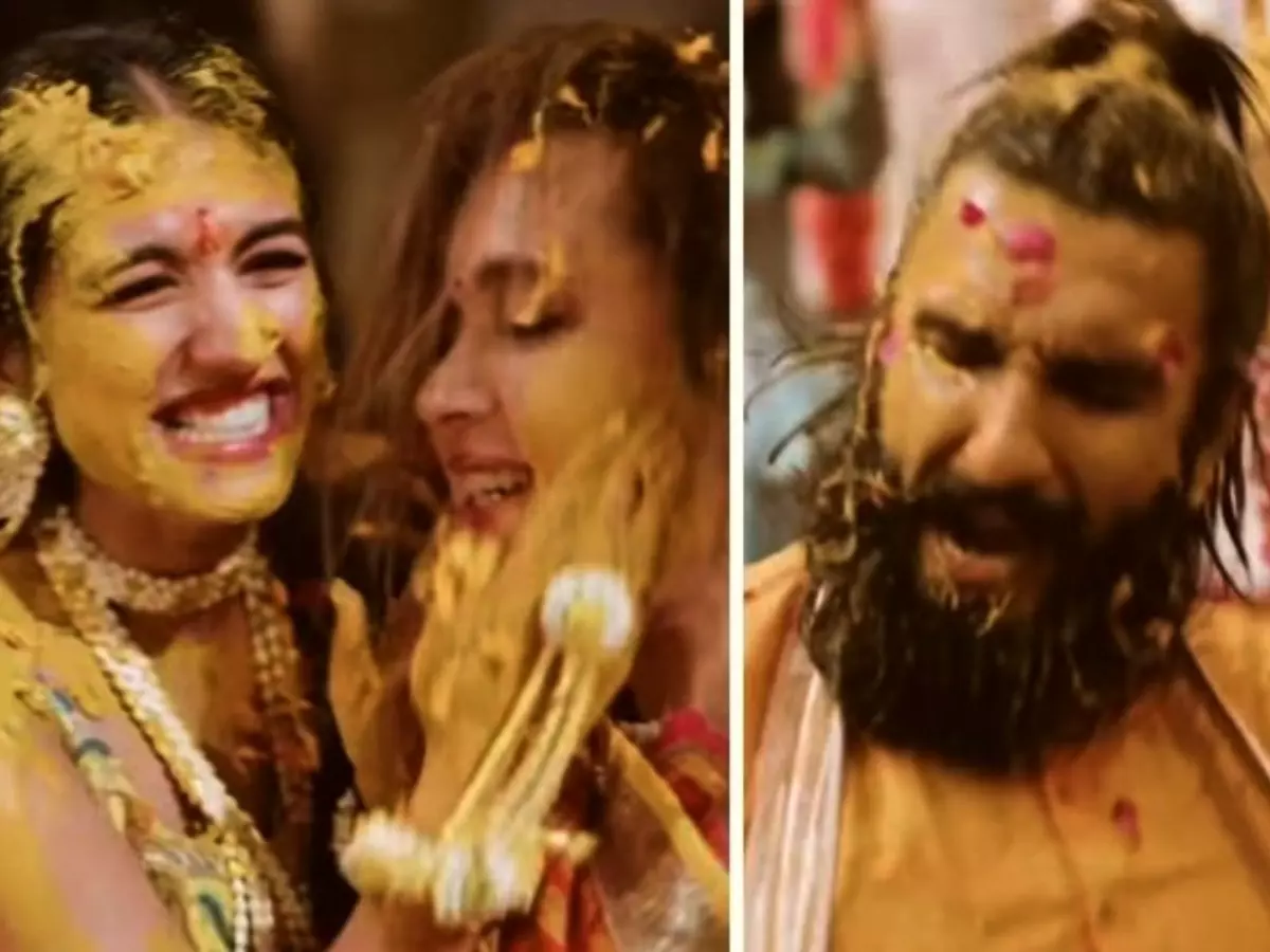 Anant Ambani and Radhika Merchant's Haldi ceremony video is out Anant Ambani and Radhika Merchant's Haldi ceremony video is out