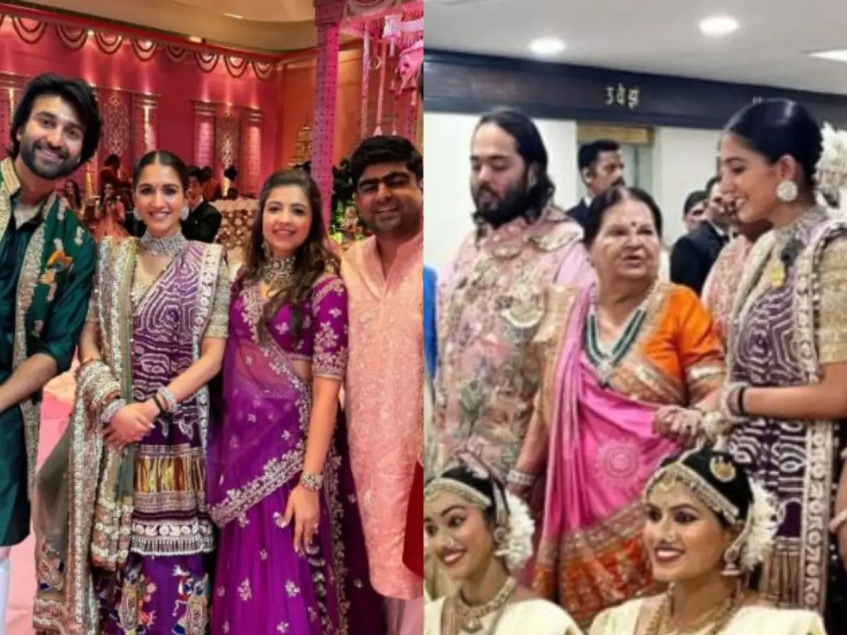 Anant-Radhika wedding: Kokilaben hosts garba night for bride and groom, Close family friends attend