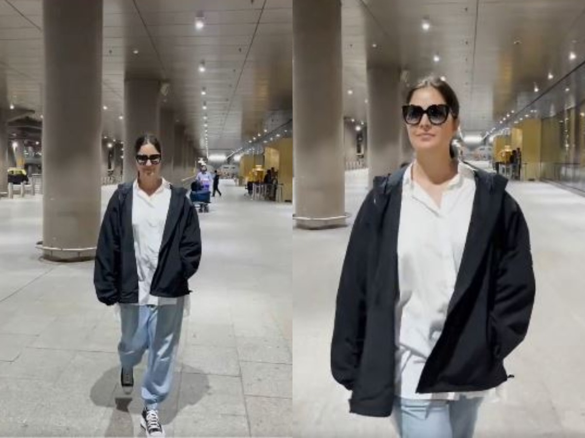 Is Katrina Kaif Hiding Her Baby Bump Again With Casual Clothes ...