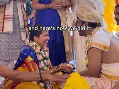 Bride's zero-waste wedding video goes viral on Instagram