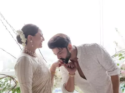 Sonakshi Sinha and Zaheer Iqbal tie the knot in dreamy wedding, first photos go viral
