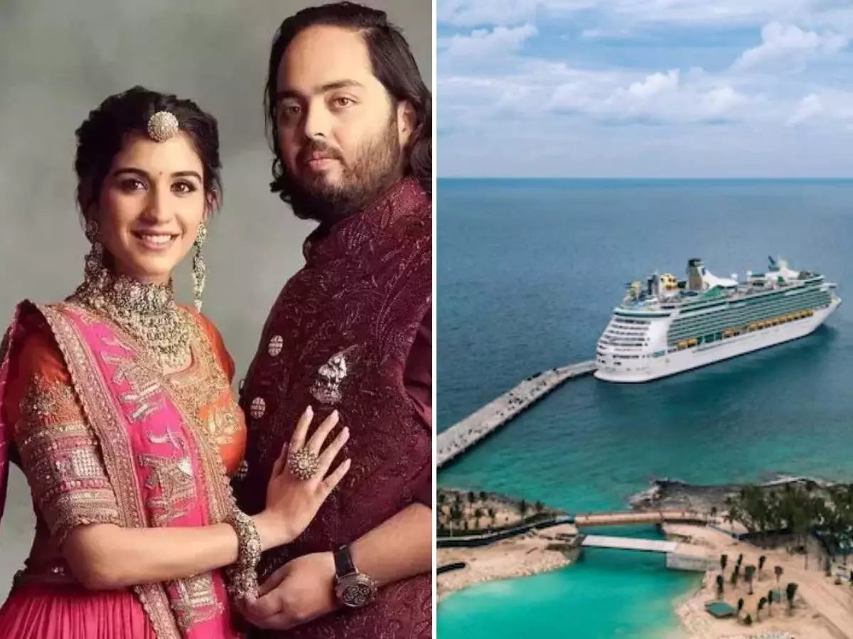 Anant Ambani & Radhika Merchant's pre-wedding cruise