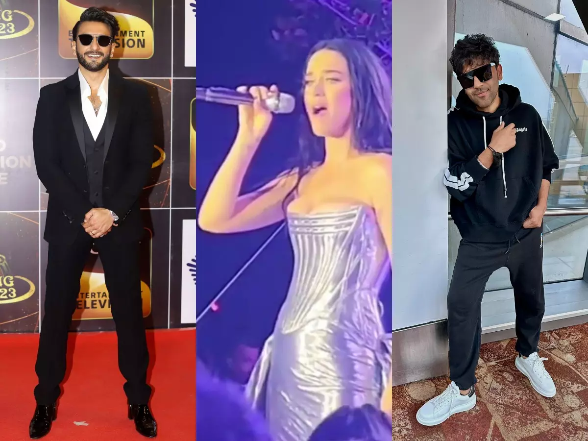 Ranveer Singh Steals The Show Alongside Guru Randhawa, Katy Perry's Performance Sets Ambani Pre-Wedding Bash Aglow