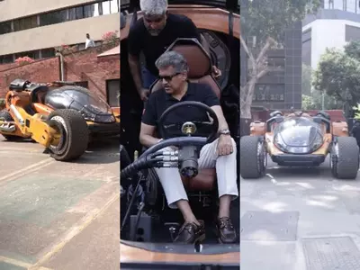 Anand Mahindra rides Bujji from Kalki 2898 AD – Watch the video of the futuristic vehicle here!