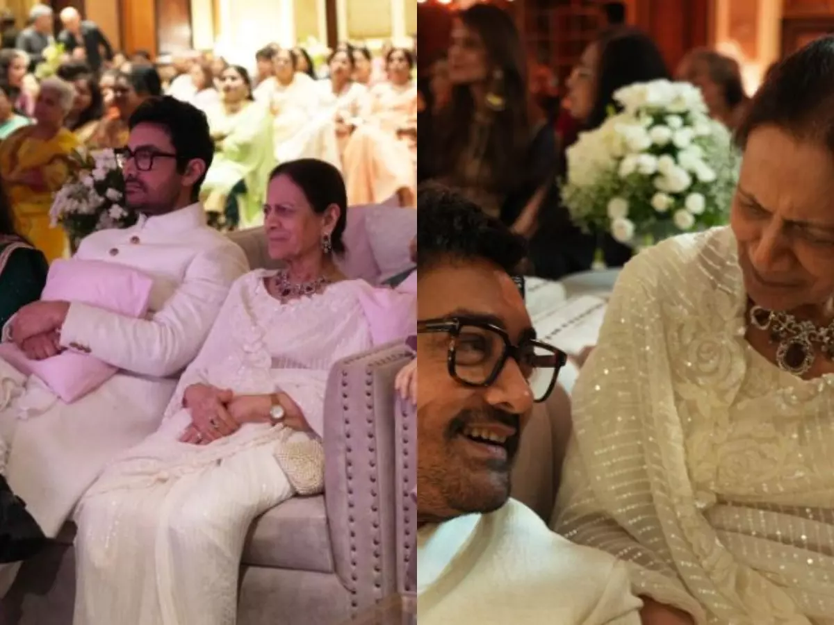 Inside pictures of Aamir Khan's mother's 90th birthday bash