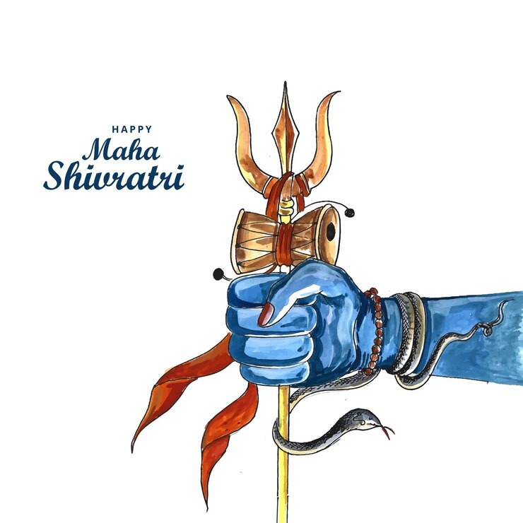 Hand Draw Hindu Lord Shiva for Indian God Maha Shivratri Card Design Stock  Vector - Illustration of culture, drawing: 240741510