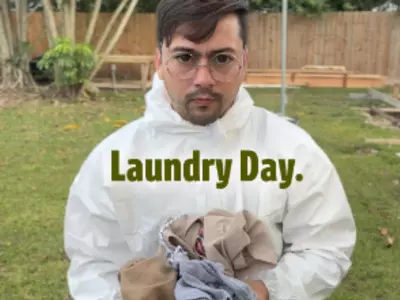 A Bizarre Instagram User's Laundry Routine Leaves Netizens Puzzled