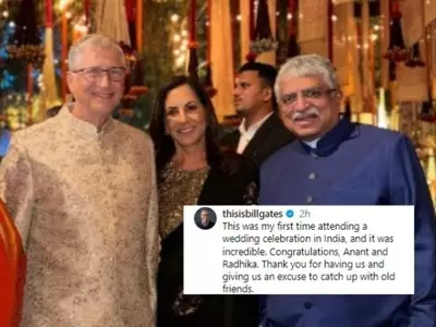 Anant And Radhika's Pre-wedding Festivities Prompted Bill Gates To Say This