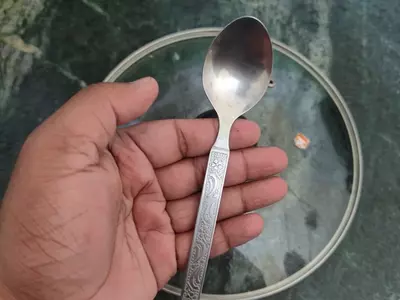 Any Guesses As To Why This Spoon Appears In Every Indian Household