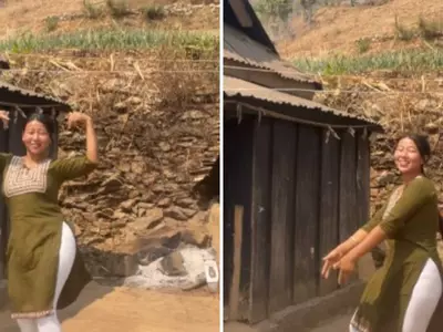 Beautiful Video Of A Woman Dancing To Genda Phool