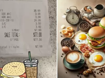 Check Out How People Responded To The Viral Receipt For Rs 4,000 For 2 Rolls And Coffees
