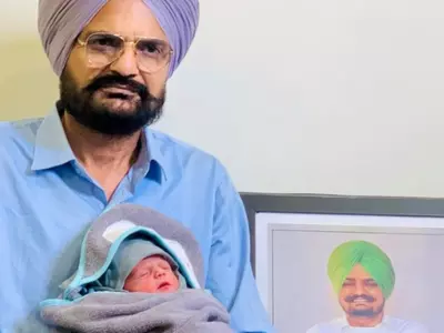  Sidhu Moosewala's Parents Welcome Newborn Son