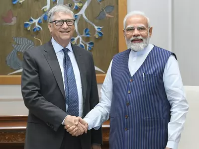 Bill Gates Meets PM Modi