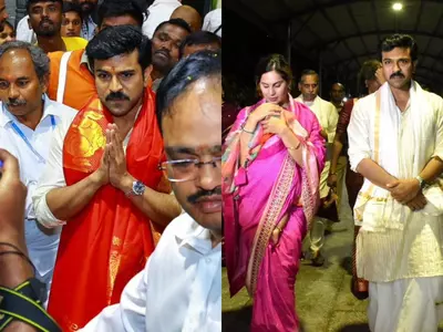 Why Did Ram Charan's Wife Upasana Cover Daughter Klin's Face With Saree During Tirupati Visit?