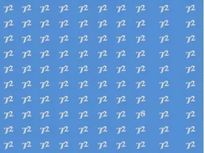 High IQ Optical Illusion Find 78 In These 72s In 5 Seconds