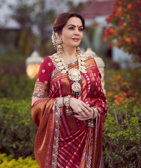 Nita Ambani's Saree Chronicles: A Tale of Timeless Elegance - Priyaasi Blog