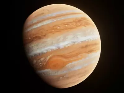 Jupiter's Great Red Spot Captured By NASA