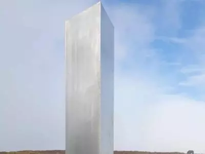 Massive Steel Monolith Discovered Atop Isolated UK Hill