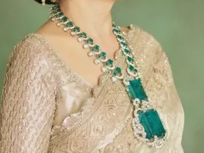 Nita Ambani's Stunning Emerald Necklace Sparks Internet Frenzy