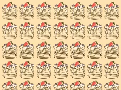 Optical Illusion High IQ Find Out The Hidden Blueberry In These Pancakes In Just 30 Seconds