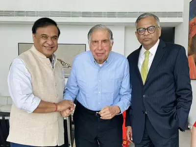 Pics Of Ratan Tata Meeting Assam CM Go Viral, Here's What Tata Group's Big Step In The State Is