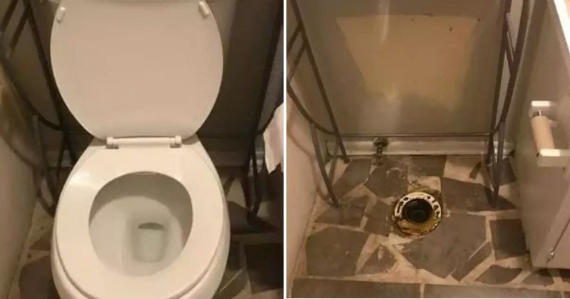 Woman Stunned As Plumber Ex-Boyfriend Steals Toilet Post Breakup