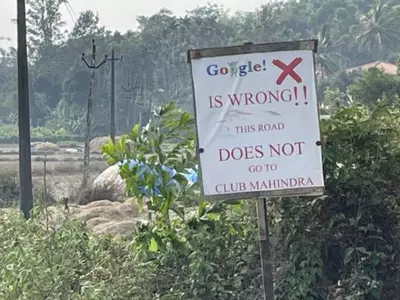 Sign In Karnataka's Kodagu District States 'Google Is Wrong' 